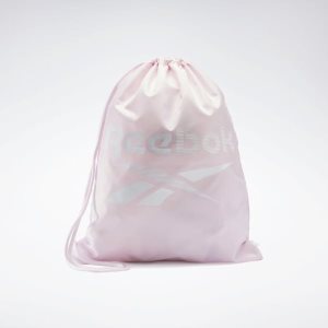 Torebki Damskie Reebok Training Essentials Gym Sack Różowe PL 46HAZQF